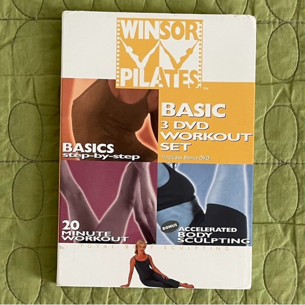 Winsor Pilates DVD Set has Basics, 20 minute Workout & Accelerated sculpting